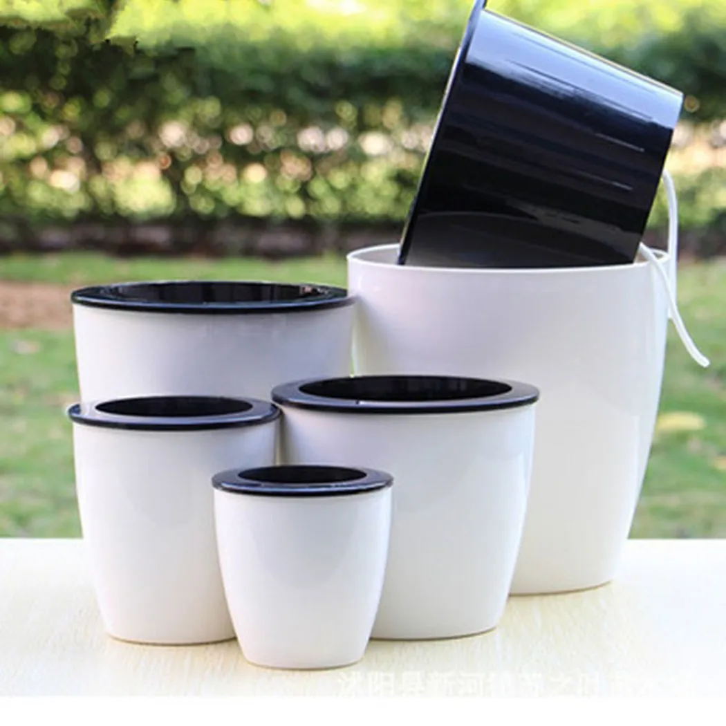 Self Watering Insert - Malas Pot Bunga Diri Penyiraman Tanaman