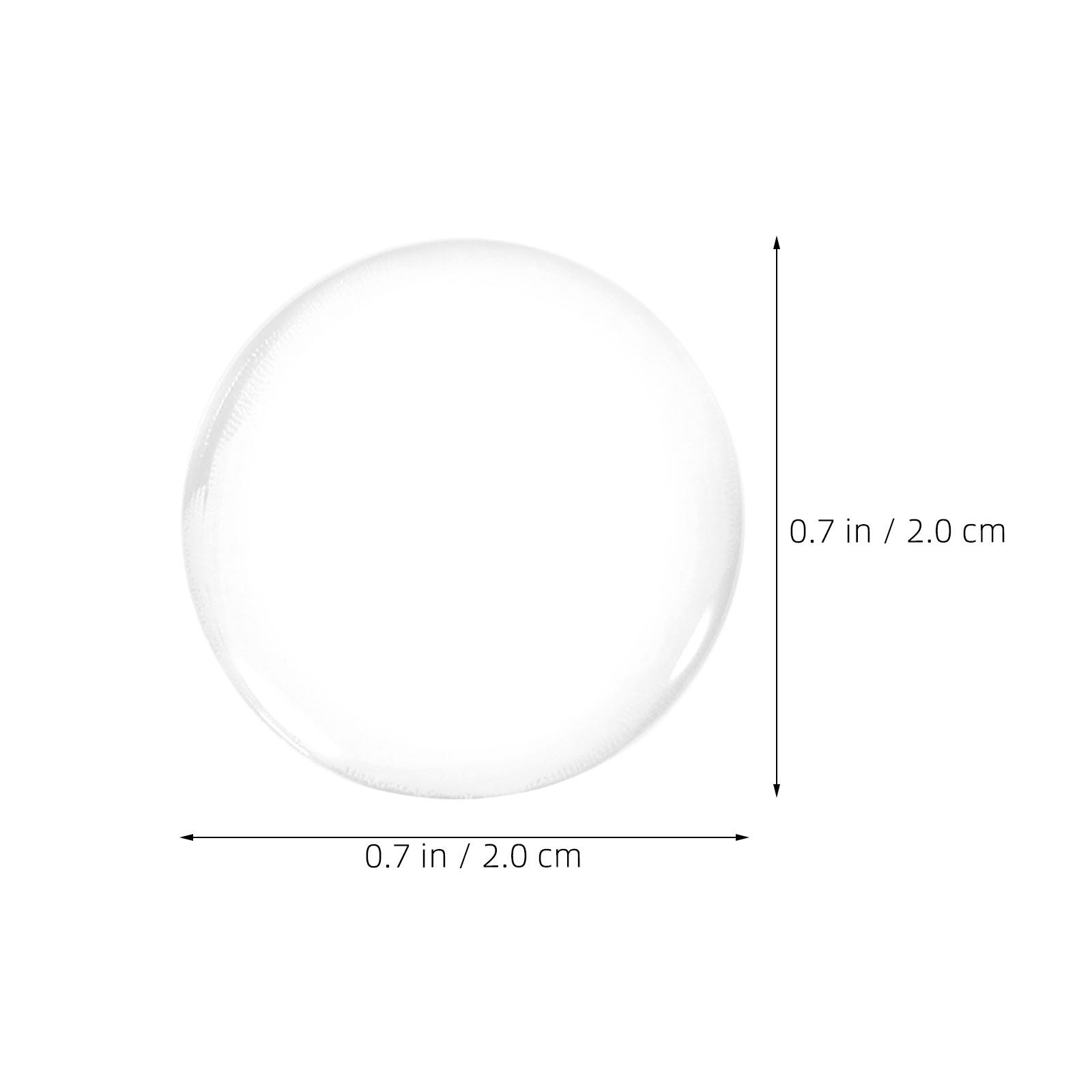 40 Buah Stiker Kubah Epoksi Bu - Plastic Dome Clear ulasan dan harga